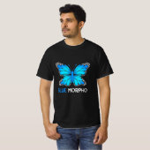Blue Morpho Butterfly T-shirt (Voorkant volledig)