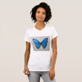 Blue Morpho Butterfly T-shirt (Voorkant volledig)
