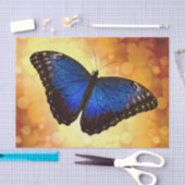 Blue Morpho Butterfly Tissuepapier (Craft)