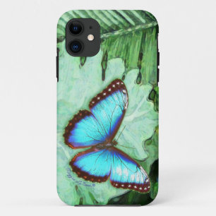 Blue Morpho iPhone Case