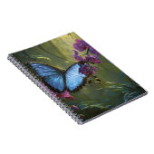 Blue Morpho Orchid Notitieboek (Rechterzijde)