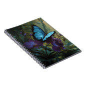 Blue Morpho Orchid Oerwoud Notitieboek (Rechterzijde)