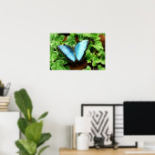 Blue Morpho Print (Thuiskantoor)