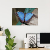 Blue Morpho Print (Thuiskantoor)