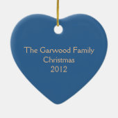 Blue Morpho Waterverf Keramisch Ornament (Achterkant)