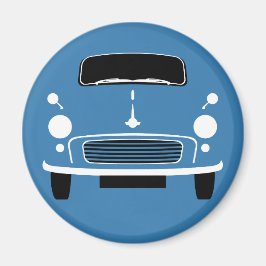 Blue Morris Minor Fridge Magneet