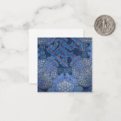 Blue  mosaic Art, Duitsland Notitiekaartje (Voorkant / Achterkant in situ)