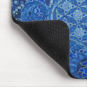 Blue Mosaic Detail, Duitsland Muismat (Hoek)