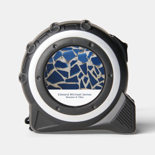 Blue Mosaic, Floorer, Tegel Installer Rolmaat (Voorkant)