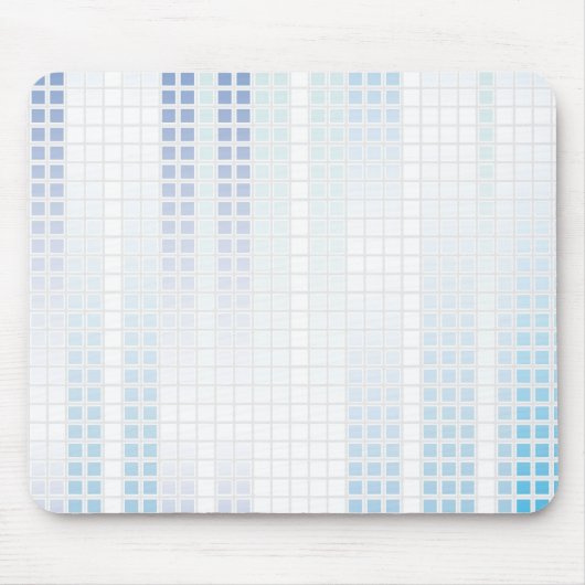 Blue Mosaic Tegels Muismat (Voorkant)