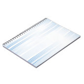 Blue Mosaic Tegels Notitieboek (Linkerzijde)