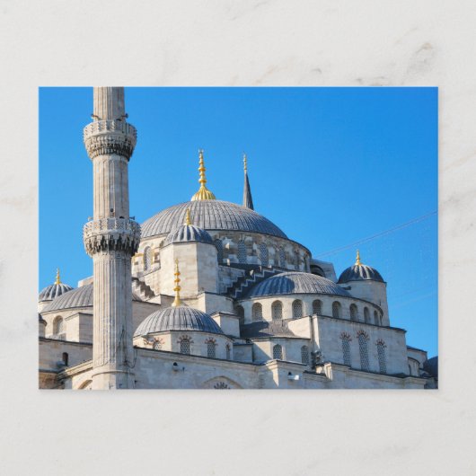 Blue Mosque 2012 Calendar Briefkaart (Voorkant)