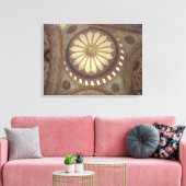 Blue Mosque Interior Istanbul, Canvas, Turkije Canvas Afdruk (Insitu (Woonkamer))