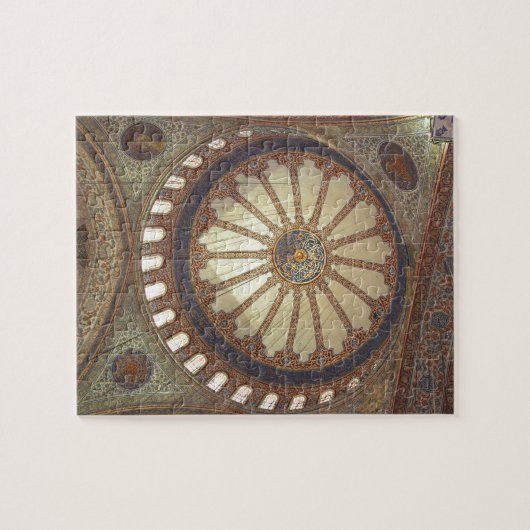 Blue Mosque Interior Istanbul, Turkije Legpuzzel (Horizontaal)