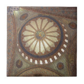 Blue Mosque Interior Istanbul, Turkije Tegeltje (Voorkant)