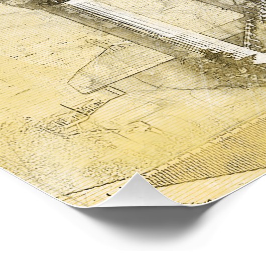 Blue mosque perfect poster (Hoek)