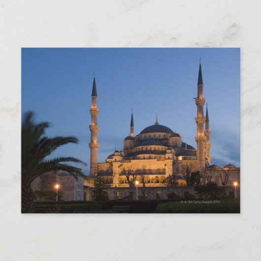 Blue Mosque, Sultanhamet Area, Istanbul, Turkije Briefkaart (Voorkant)
