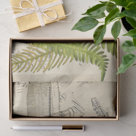 Blue Moth Apothecary Decoupage Tissue Tissuepapier (Geschenk)