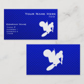 Blue Motocross Whip Visitekaartje (Voorkant / Achterkant)