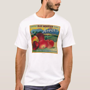 Blue Mountain Apple Crate LabelCove, OF T-shirt