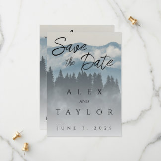 Blue Mountain Bewaar de datum Save The Date