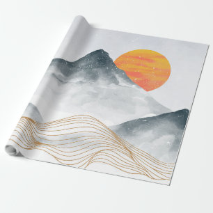Blue Mountain Cadeaupapier