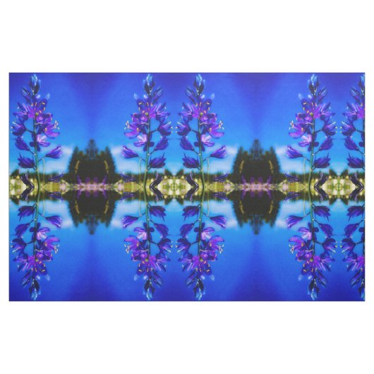 Blue Mountain Camas Tapijt Stof (Fat Quarter)