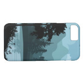 Blue Mountain Case-Mate iPhone Case (Achterkant (Horizontaal))