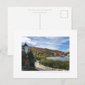 Blue Mountain Collingwood Ontario Canada Briefkaart (Voorkant / Achterkant)