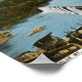 Blue Mountain Dam Hamburg PA Schuylkill Poster (Hoek)