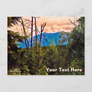 Blue Mountain Idaho Briefkaart