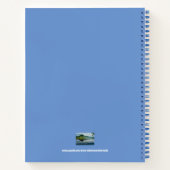 Blue Mountain Lake Blessings Notitieboek (Achterkant)