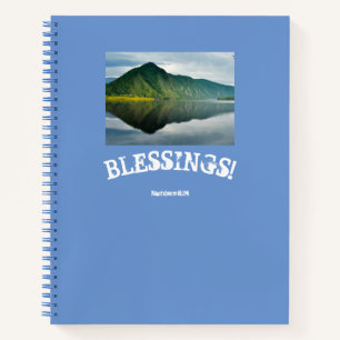 Blue Mountain Lake Blessings Notitieboek
