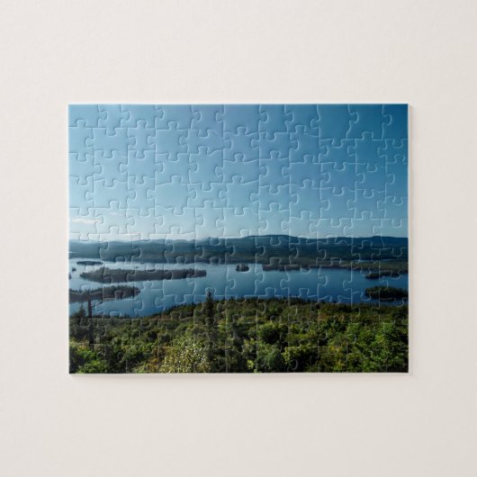 Blue Mountain Lake Puzzle Legpuzzel (Horizontaal)