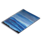 Blue Mountain Landscape Foto Notitieboek (Linkerzijde)