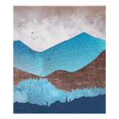 Blue Mountain Peaks Foto Afdruk (Voorkant)
