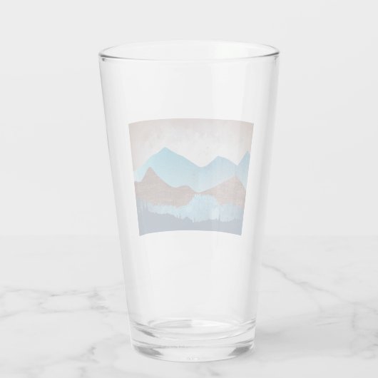 Blue Mountain Peaks Glas (Achterkant)