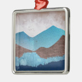 Blue Mountain Peaks Metalen Ornament (Links)