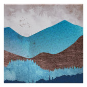 Blue Mountain Peaks Perfect Poster (Voorkant)