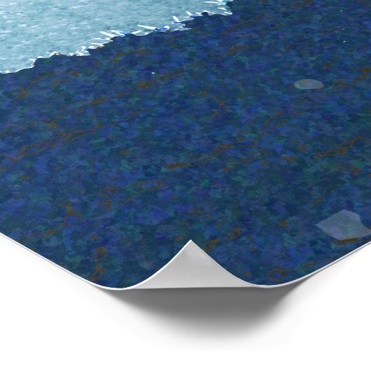 Blue Mountain Peaks Poster (Hoek)