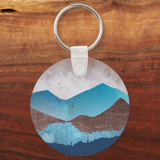 Blue Mountain Peaks Sleutelhanger (Achterkant)