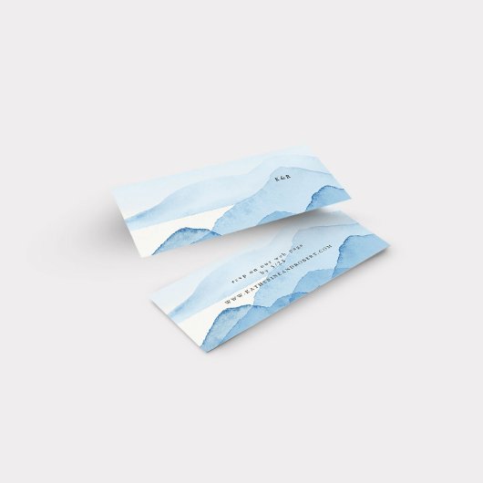 Blue Mountain Range bruiloft website Kaart