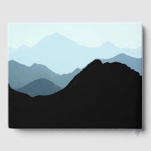 Blue Mountain Range, Rustic Wedding Gastenboek (Achterkant)