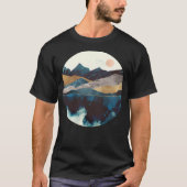 Blue Mountain Reflection T-shirt (Voorkant)