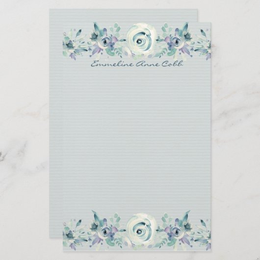 Blue Mountain Roos, speciaal aangepast Briefpapier (Voorkant / Achterkant)