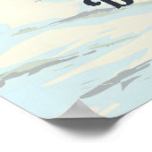 Blue Mountain Ski Resort Canada Reisposter Poster (Hoek)