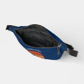 Blue Mountain Sunset Gepersonaliseerde Wandelen Heuptasje (Open)