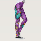 "Blue Mountain Swallowtail" Legging (Rechts)