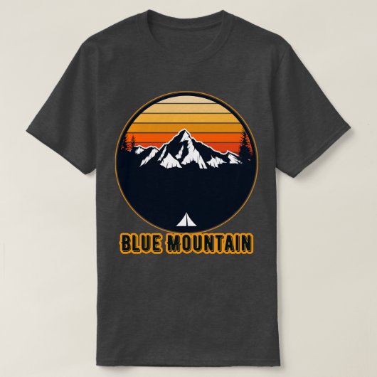 Blue Mountain T-shirt (Design voorkant)