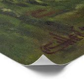 Blue Mountain van het Verre Noorden Poster (Hoek)